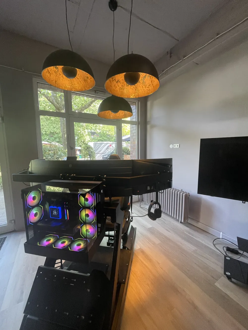 Fahrsimulator der Fahrschule Peach in Großhansdorf